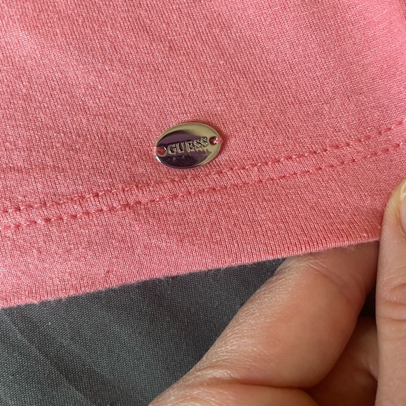 Guess peach three quarter sleeve with cut outs in chest and arms - Picture 5 of 5